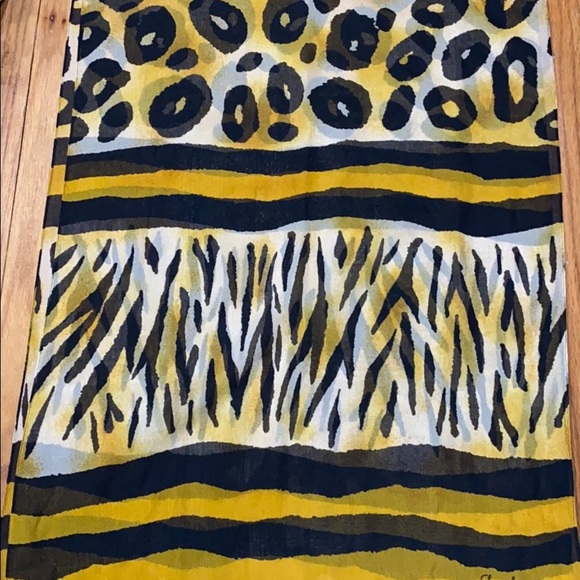 Vintage 80s symphony scarf - Picture 2 of 4